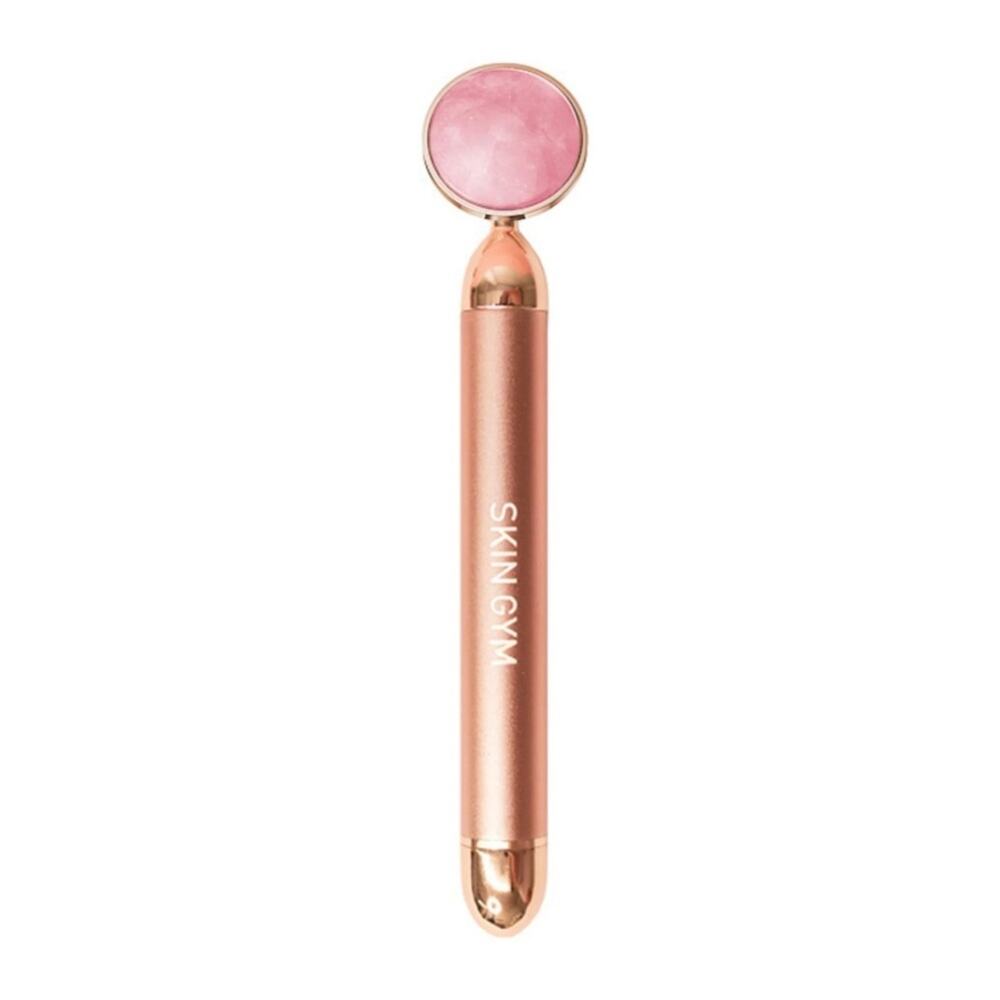 NEW in box Skin Gym Rose Quartz Revati Vibrating Beauty Tool, MSRP $59